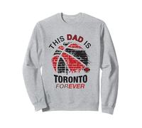 NBA Día del Padre Este papá es Toronto para Siempre Sudadera
