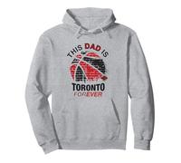NBA Día del Padre Este papá es Toronto para Siempre Sudadera con Capucha