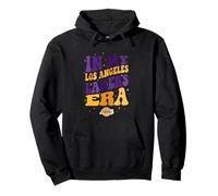 NBA en mi Logotipo Retro Wave de la época de Los Angeles Lakers Sudadera con Capucha