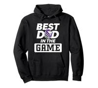 NBA Father's Day Best Dad Retro Sacramento Kings Logo Sudadera con Capucha
