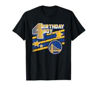 NBA Golden State Warriors 4th Birthday Boy Stars Camiseta