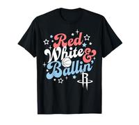 NBA Houston Rockets 4th of July Red White & Ballin' Camiseta
