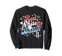 NBA Houston Rockets 4th of July Red White & Ballin' Sudadera