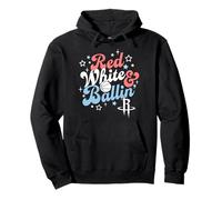 NBA Houston Rockets 4th of July Red White & Ballin' Sudadera con Capucha