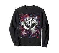NBA Houston Rockets 4th of July Team Logo and Fireworks Sudadera