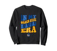 NBA In My Golden State Warriors Era Retro Wave Logo Sudadera