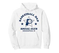 NBA Indiana Pacers Basketball Dad Social Club Indianápolis Sudadera con Capucha