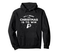 NBA Indiana Pacers Navidad Todo lo Que Quiero es Ganar Sudadera con Capucha