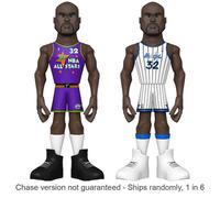NBA Legends: Magic Shaquille O'Neal Vinilo coleccionable Gold Chase se envía 1 e