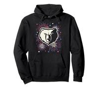 NBA Memphis Grizzlies 4th of July Team Logo and Fireworks Sudadera con Capucha