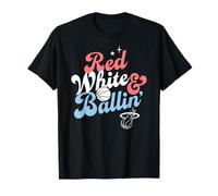 NBA Miami Heat 4th of July Red White & Ballin' Camiseta