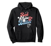 NBA Miami Heat 4th of July Red White & Ballin' Sudadera con Capucha