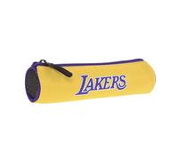 NBA - Mini Estuche Oficial de la NBA, Ligero y Compacto, con práctico Cierre de Cremallera, Ideal para bolígrafos, lápices y papelería, 20 x 6 x 6 cm