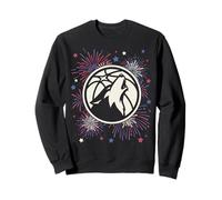 NBA Minnesota Timberwolves 4th of July Team Logo & Fireworks Sudadera