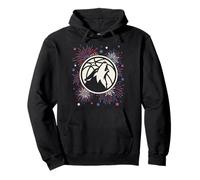 NBA Minnesota Timberwolves 4th of July Team Logo & Fireworks Sudadera con Capucha