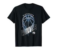 NBA Minnesota Timberwolves Lightning Bolt Basketball Logo Camiseta