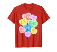 NBA Minnesota Timberwolves Valentine's Day Candy Hearts Camiseta