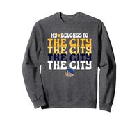 NBA My Heart Pertenece a la Pila de Logotipo de City Warriors Sudadera