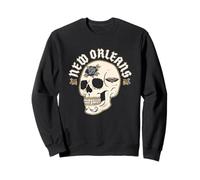 NBA New Orleans Pelicans Halloween Floral Skull Sudadera