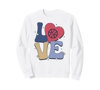 NBA New Orleans Pelicans San Valentín Amor Sudadera