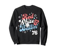 NBA Philadelphia 76ers 4th of July Red White & Ballin' Sudadera