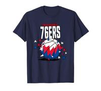 NBA Philadelphia 76ers Basketball Doodle Stars Camiseta