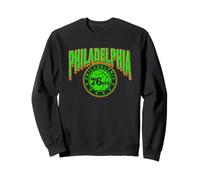 NBA Philadelphia 76ers Halloween Logotipo Aterrador Sudadera