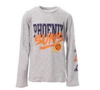 NBA Phoenix Suns Camiseta de manga larga gris para niño Get Busy, gris, 18 Years