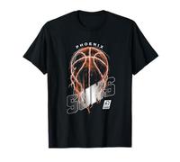 NBA Phoenix Suns Lightning Bolt Basketball Logo Camiseta