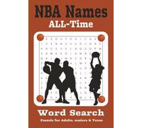 NBA Players Word Search Puzzle Book: Word Searches with Easy to Read Print about NBA Players, Basketball Players, Popular Stars and More | 6x9 inches, ... for Casuals, Experts and Sport Enthusiast
