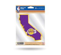 NBA Rico Industries Home State Sticker, Los Angeles Lakers