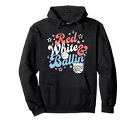 NBA Sacramento Kings 4th of July Red White & Ballin' Sudadera con Capucha