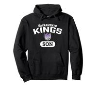 NBA Sacramento Kings Son Arched Team Logo Sudadera con Capucha