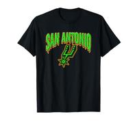 NBA San Antonio Spurs Halloween Logo de Miedo Camiseta
