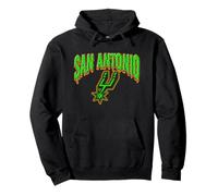 NBA San Antonio Spurs Halloween Logo de Miedo Sudadera con Capucha