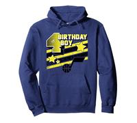 NBA Utah Jazz 4th Birthday Boy Stars Logo Sudadera con Capucha