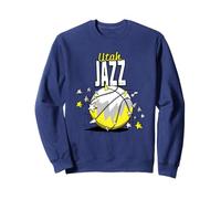 NBA Utah Jazz Balón de Baloncesto Doodle Stars Sudadera