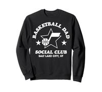 NBA Utah Jazz Father's Day Basketball Dad Social Club Sudadera