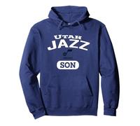 NBA Utah Jazz Son Arched Team Logo Sudadera con Capucha