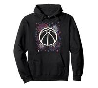 NBA Washington Wizards 4th of July Team Logo and Fireworks Sudadera con Capucha