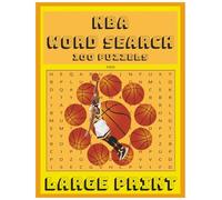 NBA Word Search: Large Print “Challenging Puzzles for Basketball Fans of All Ages”