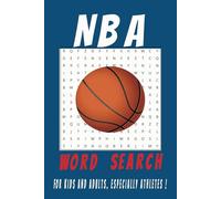 NBA word search puzzle book: Word searches with easy to read print about NBA, Basketball, NBA fans and more | 6X9 inches | 84 pages | 40+ ... & Basketball fans for vacations or holidays