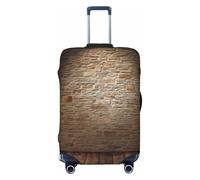 NBAGHPQ Lights hit The Brick Wall Print - Funda protectora elástica de doble cara universal para maleta, protector de equipaje único, Black, XL