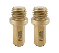 NBB Adaptador profesional para brocas de diamante con rosca hembra M14, de rosca macho M14 a vástago hexagonal, conexión estable a taladro, evita vibraciones y deslizamientos (2, M14 to HEX)