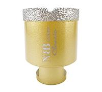 NBB Broca de diamante con M14, corona diamante para taladrar en seco y en húmedo profesionalmente en porcelana dura, cerámica, baldosas, granito, mármol, azulejo, para Amoladora Angular (1, 50mm)