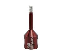 NBB Broca de diamante fresa diamantada con M14, corona diamante para taladrar en seco y húmedo en porcelana dura cerámica baldosa granito mármol azulejo para Amoladora Angular (1pc, 6mm)