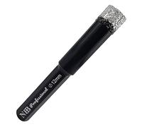 NBB Brocas de diamante con vástago hexagonal,corona diamante para taladrar en seco en porcelana, cerámica, baldosas, granito, azulejo, meyor en húmedo, en taladros de cable o sin cable (1, 12mm)