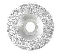 NBB Disco de diamante soldado, alta eficiencia y larga vida, amolado en granito, mármol, cerámica, baldosas, porcelana, piedra natural,en seco, eje 22.23 mm, conectado a amoladora angular (Grueso, 1)