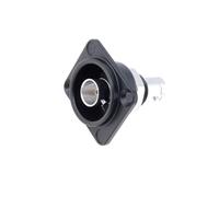 NBB75DFIB embrague conector BNC, blindado por ambos lados 75Ω negro Neutrical