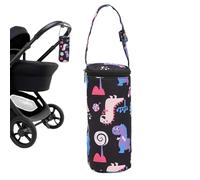 Nbbwwu Bolsa térmica aislada para leche materna, bolsas enfriadoras de botellas de leche materna, bolsa térmica ajustable para exteriores, para botellas, botellas de agua, bebidas, Black, Refer to